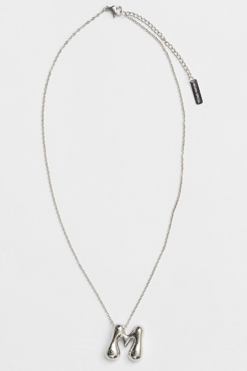 【メゾンスペシャル/MAISON SPECIAL】のLettering Necklace/レタリングネックレス 人気、トレンドファッション・服の通販 founy(ファニー) 　ファッション　Fashion　レディースファッション　WOMEN　ジュエリー　Jewelry　リング　Rings　ネックレス　Necklaces　2025年　2025　A/W・秋冬　Aw・Autumn/Winter・Fw・Fall-Winter　S/S・春夏　Ss・Spring/Summer　おすすめ　Recommend　チェーン　Chain　ネックレス　Necklace　夏　Summer　春　Spring　 other-1|ID: prp329100004271086 ipo3291000000029678818