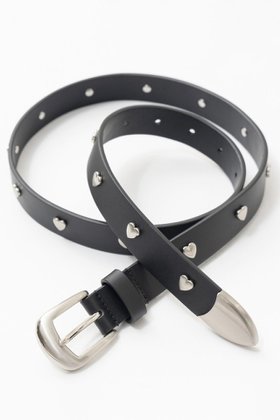 【メゾンスペシャル/MAISON SPECIAL】のHeart Belt/ハートベルト 人気、トレンドファッション・服の通販 founy(ファニー) ファッション Fashion レディースファッション Ladies' Fashion Online ベルト Belts おすすめ Recommend サテン Satin スタッズ Studs |ID:prp329100004271088