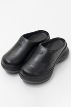 【メゾンスペシャル/MAISON SPECIAL】のVegan Leather Sabot Sandals/ヴィーガンレザークロッグス BLK(ブラック)|ID:prp329100004271090