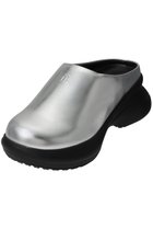 【メゾンスペシャル/MAISON SPECIAL】のfaux Leather Sabot Sandals/フェイクレザークロッグス SLV(シルバー)|ID: prp329100004271090 ipo3291000000035059576