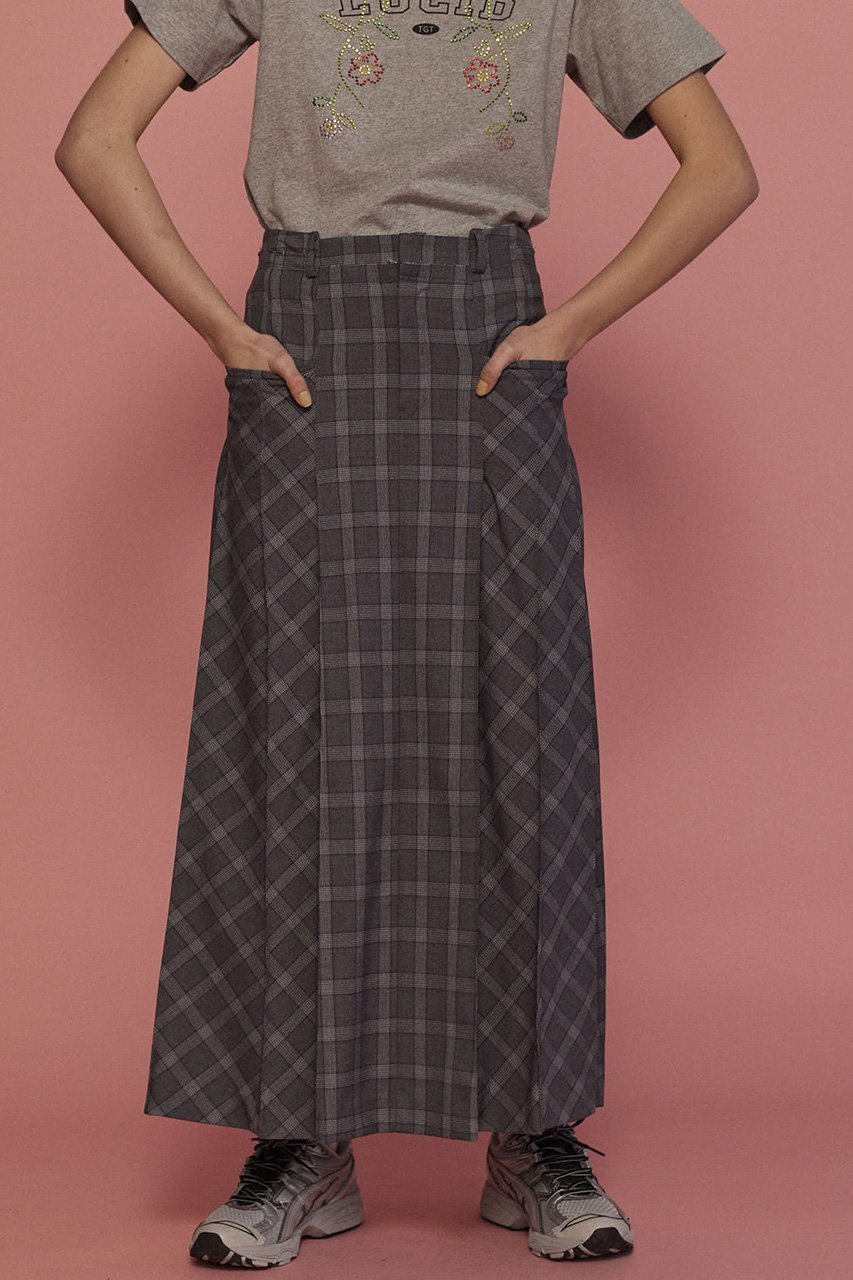 【メゾンスペシャル/MAISON SPECIAL】のPleated Maxi Skirt/プリーツマキシスカート 人気、トレンドファッション・服の通販 founy(ファニー) 　ファッション　Fashion　レディースファッション　WOMEN　スカート　Skirt　ロングスカート　Long Skirt　チェック　Check　トレンド　Trend　プリーツ　Pleats　ベーシック　Basic　マキシ　Maxi　ロング　Long　エレガント 上品　Elegant　other-6|ID: prp329100004271093 ipo3291000000031372965