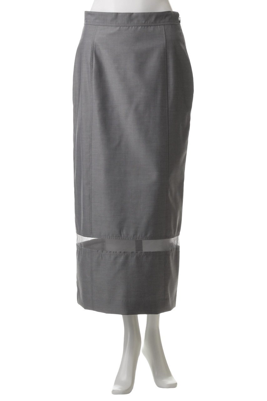 【メゾンスペシャル/MAISON SPECIAL】のLayered A-line Slirt/レイヤードAラインスカート 人気、トレンドファッション・服の通販 founy(ファニー) 　ファッション　Fashion　レディースファッション　WOMEN　スカート　Skirt　Aライン/フレアスカート　Flared A-Line Skirts　ロングスカート　Long Skirt　セパレート　Separate　チュール　Tulle　ペンシル　Pencil　リバーシブル　Reversible　ロング　Long　other-6|ID: prp329100004271094 ipo3291000000031372979