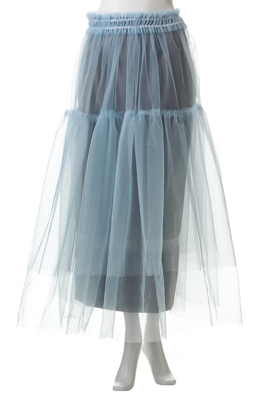 【メゾンスペシャル/MAISON SPECIAL】のLayered A-line Slirt/レイヤードAラインスカート 人気、トレンドファッション・服の通販 founy(ファニー) 　ファッション　Fashion　レディースファッション　Fashion for Women　スカート　Skirts　Aライン・フレアスカート　A-Line & Flared Skirts　ロングスカート　Long Skirts / Maxi & Midi Skirts　セパレート　Separate, Two-Piece　チュール　Tulip, Tulip Motif　ペンシル　Pencil, Pencil Skirt　リバーシブル　Reversible, Two-Sided　ロング　Long, Long-Length　other-2|ID: prp329100004271094 ipo3291000000035056782