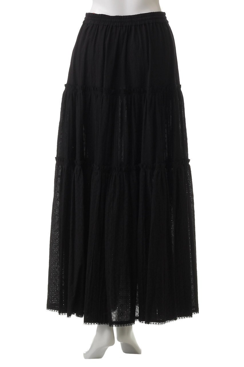 【メゾンスペシャル/MAISON SPECIAL】のMixed Lace Tiered Skirt/ミックスレースティアードスカート 人気、トレンドファッション・服の通販 founy(ファニー) 　ファッション　Fashion　レディースファッション　WOMEN　スカート　Skirt　ティアードスカート　Tiered Skirts　ロングスカート　Long Skirt　おすすめ　Recommend　ジャケット　Jacket　デニム　Denim　ブローチ　Brooch　ペチコート　Petticoat　レース　Race　ロング　Long　other-4|ID: prp329100004271096 ipo3291000000031373003