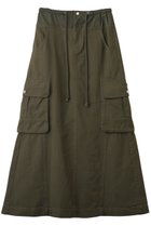 【メゾンスペシャル/MAISON SPECIAL】のUtility Skirt/ユーティリティースカート 人気、トレンドファッション・服の通販 founy(ファニー) ファッション Fashion レディースファッション Fashion for Women スカート Skirts ロングスカート Long Skirts / Maxi & Midi Skirts ジャケット Jacket, Outerwear スリット Slit, Slit Detail センター Center, Center Line ピーチ Peach, Soft Touch ブルゾン Blouson, Bomber Jacket ミリタリー Military, Army Style ロング Long, Long-Length thumbnail KHK(カーキ)|ID: prp329100004271098 ipo3291000000035056724