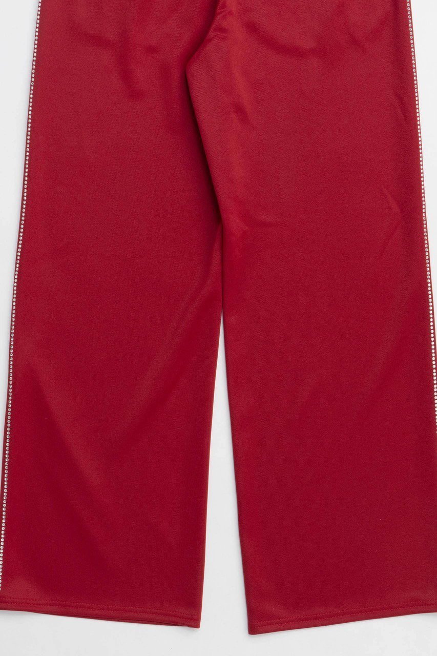 【メゾンスペシャル/MAISON SPECIAL】のSide Rhinestone Pants/サイドラインストーンパンツ 人気、トレンドファッション・服の通販 founy(ファニー) 　ファッション　Fashion　レディースファッション　Fashion for Women　パンツ　Pants & Trousers　カットソー　Cut and Sewn Top　シンプル　Simple, Minimal　ジャケット　Jacket, Outerwear　スタイリッシュ　Stylish, Fashionable　ストレート　Straight, Straight Cut　ストーン　Stone, Gem-Like　スポーツ　Sports, Activewear　スポーティ　Sporty, Casual Athletic　定番　Standard, Basic Item　ミックス　Mix, Mixed Style　リラックス　Relax, Relaxed Fit　おすすめ　Recommended / Our Picks　other-7|ID: prp329100004271100 ipo3291000000035951281