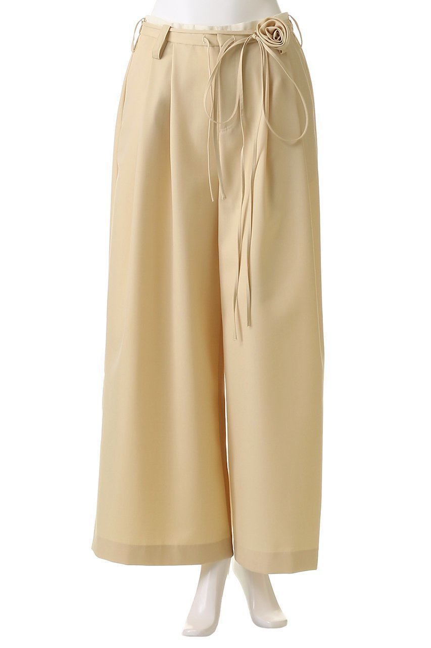 【メゾンスペシャル/MAISON SPECIAL】のMotif Super Wide Double Waisted Pants/モチーフスーパーワイドダブルウエストパンツ 人気、トレンドファッション・服の通販 founy(ファニー) 　ファッション　Fashion　レディースファッション　WOMEN　パンツ　Pants　シンプル　Simple　ジャケット　Jacket　スタイリッシュ　Stylish　セットアップ　Set Up　ダブル　Double　トレンド　Trend　フィット　Fit　モダン　Modern　モチーフ　Motif　リラックス　Relax　おすすめ　Recommend　エレガント 上品　Elegant　other-2|ID: prp329100004271101 ipo3291000000031373069
