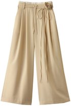 【メゾンスペシャル/MAISON SPECIAL】のMotif Super Wide Double Waisted Pants/モチーフスーパーワイドダブルウエストパンツ BGE(ベージュ)|ID: prp329100004271101 ipo3291000000032937422