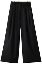 【メゾンスペシャル/MAISON SPECIAL】のMotif Super Wide Double Waisted Pants/モチーフスーパーワイドダブルウエストパンツ BLK(ブラック)|ID: prp329100004271101 ipo3291000000032937431