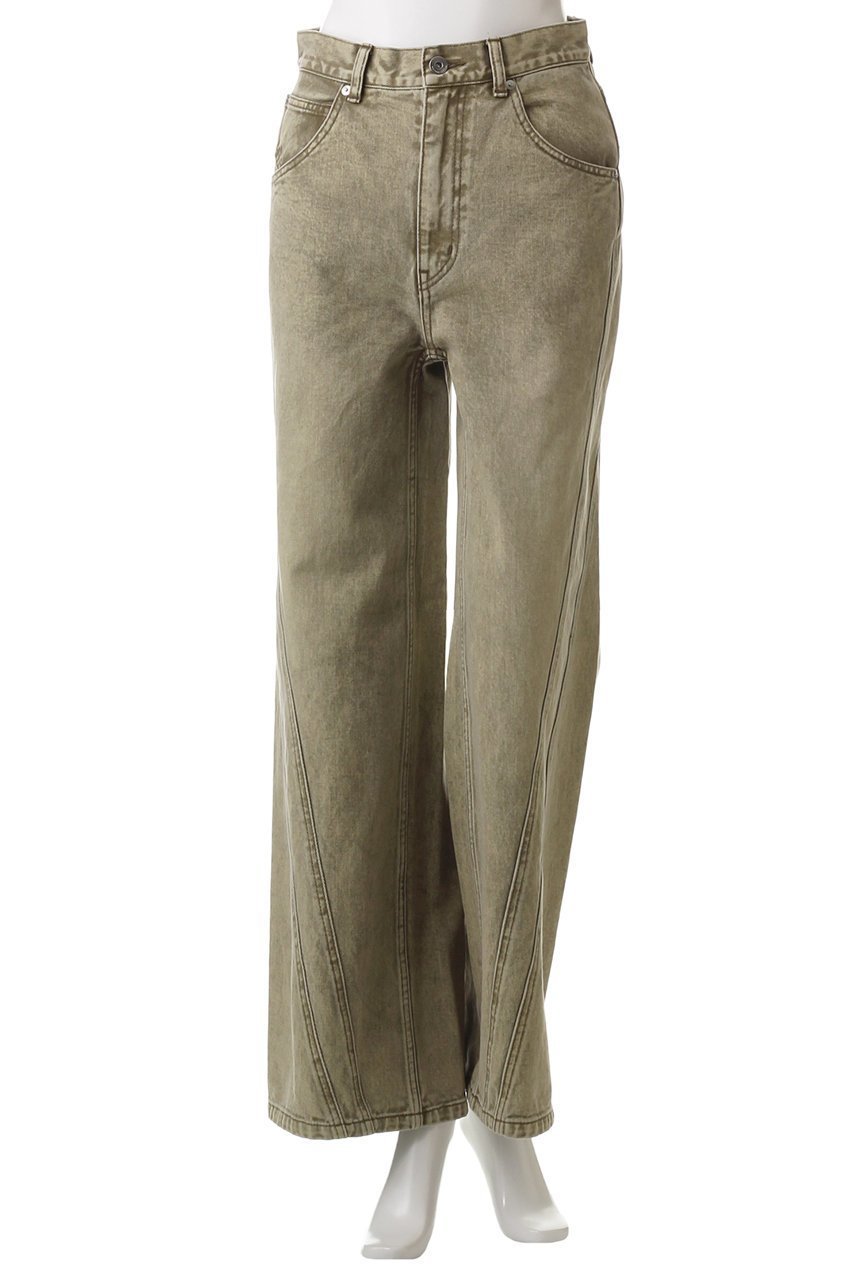 【メゾンスペシャル/MAISON SPECIAL】のWide Straight Colored Denim Pants/ストレートワイドカラーデニムパンツ 人気、トレンドファッション・服の通販 founy(ファニー) 　ファッション　Fashion　レディースファッション　WOMEN　パンツ　Pants　デニムパンツ　Denim Pants　ジャケット　Jacket　ストレート　Straight　セットアップ　Set Up　デニム　Denim　ルーズ　Loose　ワイド　Wide　春　Spring　other-2|ID: prp329100004271102 ipo3291000000031373083