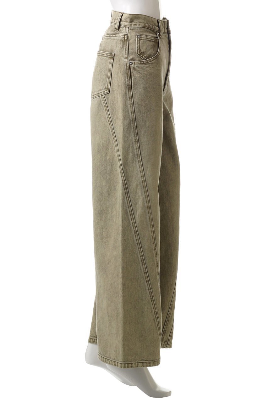 【メゾンスペシャル/MAISON SPECIAL】のWide Straight Colored Denim Pants/ストレートワイドカラーデニムパンツ 人気、トレンドファッション・服の通販 founy(ファニー) 　ファッション　Fashion　レディースファッション　WOMEN　パンツ　Pants　デニムパンツ　Denim Pants　ジャケット　Jacket　ストレート　Straight　セットアップ　Set Up　デニム　Denim　ルーズ　Loose　ワイド　Wide　春　Spring　other-3|ID: prp329100004271102 ipo3291000000031373085