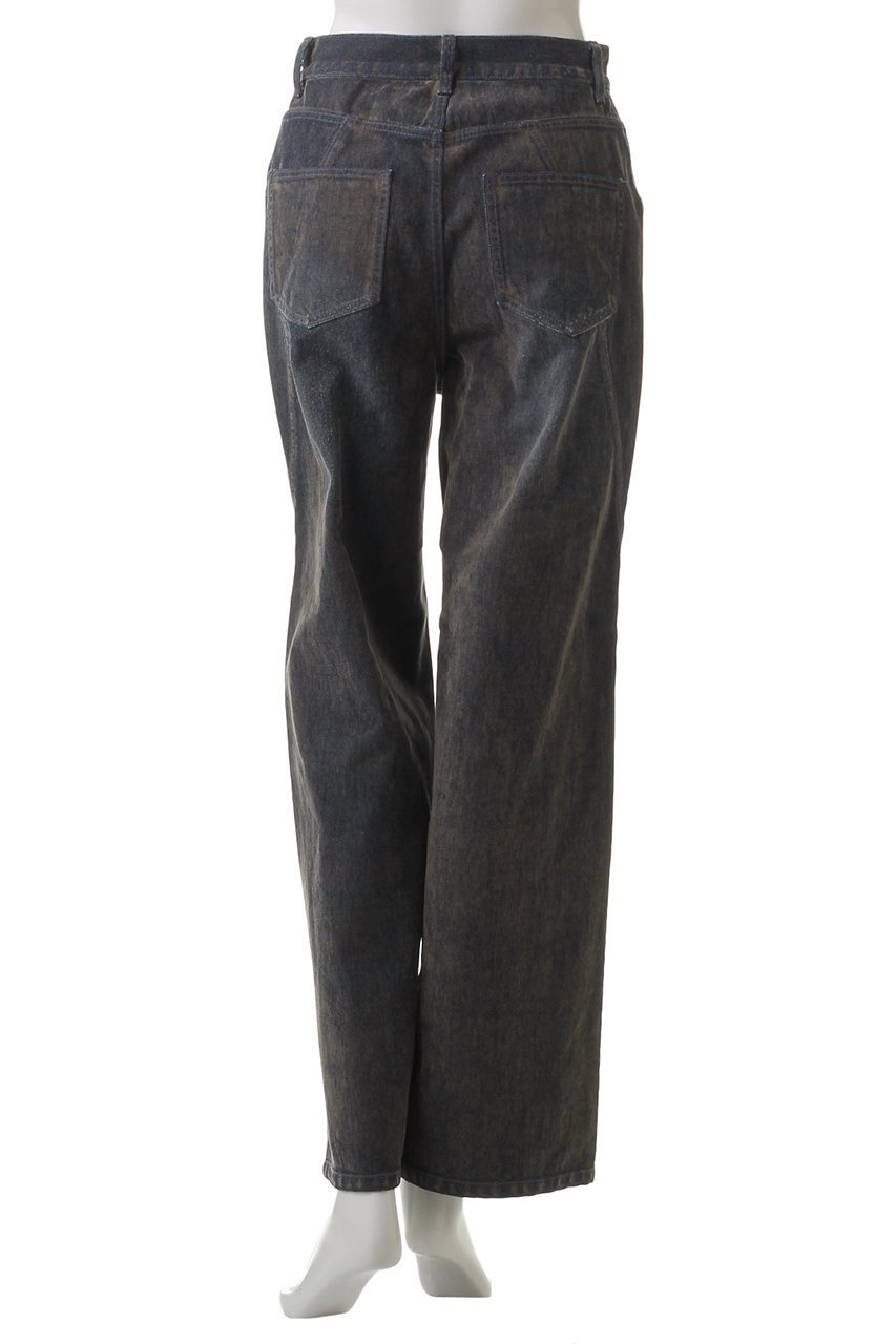 【メゾンスペシャル/MAISON SPECIAL】のWide Straight Flocking Denim Pants/ストレートワイドフロッキーデニムパンツ 人気、トレンドファッション・服の通販 founy(ファニー) 　ファッション　Fashion　レディースファッション　WOMEN　パンツ　Pants　デニムパンツ　Denim Pants　ジャケット　Jacket　ストレート　Straight　セットアップ　Set Up　デニム　Denim　ルーズ　Loose　ロング　Long　ワイド　Wide　other-4|ID: prp329100004271103 ipo3291000000031373101