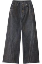 【メゾンスペシャル/MAISON SPECIAL】のWide Straight Flocking Denim Pants/ストレートワイドフロッキーデニムパンツ BLU(ブルー)|ID: prp329100004271103 ipo3291000000036886141