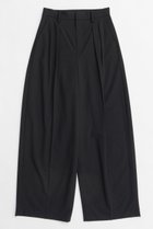 【メゾンスペシャル/MAISON SPECIAL】のTwo Tuck Curve Wide Tapered Pants/2タックカーブワイドテーパードパンツ BLK(ブラック)|ID: prp329100004271104 ipo3291000000029678880