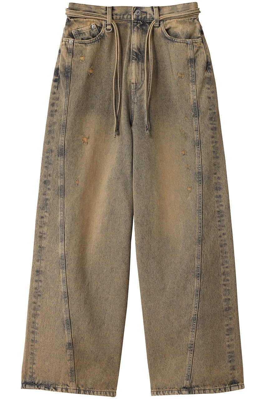 【メゾンスペシャル/MAISON SPECIAL】のColored Denim Pants/カラーデニムパンツ インテリア・キッズ・メンズ・レディースファッション・服の通販 founy(ファニー) 　ファッション　Fashion　レディースファッション　Fashion for Women　パンツ　Pants & Trousers　デニムパンツ・ジーンズ・美脚デニム　Denim Jeans & Pants　デニム　Denim, Jeans Material　メランジ　Melange, Mixed Yarn　ヴィンテージ　Vintage Style　夏　Summer　春　Spring　S/S・春夏　SS, Spring/Summer, Warm Season　BGE(ベージュ)|ID: prp329100004271106 ipo3291000000032807840