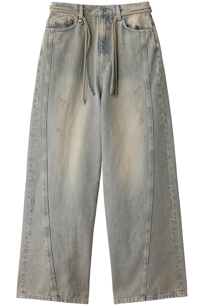 【メゾンスペシャル/MAISON SPECIAL】のColored Denim Pants/カラーデニムパンツ インテリア・キッズ・メンズ・レディースファッション・服の通販 founy(ファニー) 　ファッション　Fashion　レディースファッション　Fashion for Women　パンツ　Pants & Trousers　デニムパンツ・ジーンズ・美脚デニム　Denim Jeans & Pants　デニム　Denim, Jeans Material　メランジ　Melange, Mixed Yarn　ヴィンテージ　Vintage Style　夏　Summer　春　Spring　S/S・春夏　SS, Spring/Summer, Warm Season　BLU(ブルー)|ID: prp329100004271106 ipo3291000000032807841