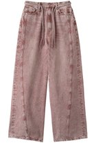 【メゾンスペシャル/MAISON SPECIAL】のColored Denim Pants/カラーデニムパンツ 人気、トレンドファッション・服の通販 founy(ファニー) ファッション Fashion レディースファッション Fashion for Women パンツ Pants & Trousers デニムパンツ・ジーンズ・美脚デニム Denim Jeans & Pants デニム Denim, Jeans Material メランジ Melange, Mixed Yarn ヴィンテージ Vintage Style 夏 Summer 春 Spring S/S・春夏 SS, Spring/Summer, Warm Season thumbnail PNK(ピンク)|ID: prp329100004271106 ipo3291000000032807842