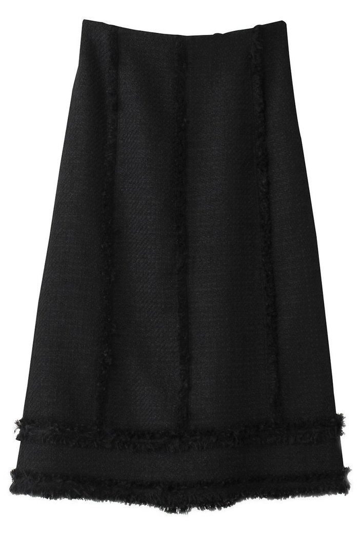 【ミュベール/MUVEIL】のツイードフリンジスカート インテリア・キッズ・メンズ・レディースファッション・服の通販 founy(ファニー) https://founy.com/ ファッション Fashion レディースファッション Fashion for Women スカート Skirts ジャカード／ジャガード Jacquard, Woven Pattern ツイード Twill, Twill Weave ロング Long, Long-Length |ID: prp329100004271110 ipo3291000000032823141