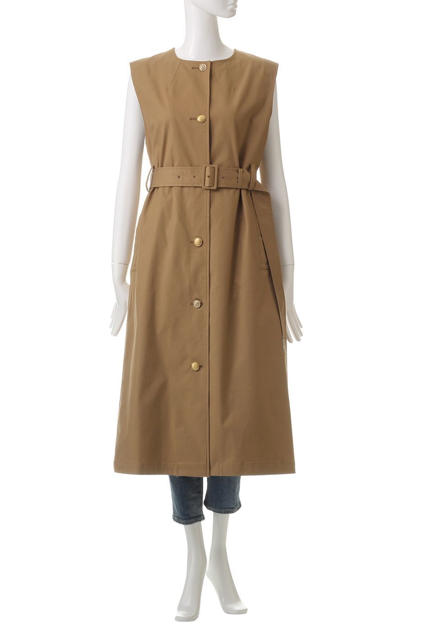 【ミュベール/MUVEIL】の3wayトレンチコート 人気、トレンドファッション・服の通販 founy(ファニー) 　ファッション　Fashion　レディースファッション　Fashion for Women　アウター　Coat / Outerwear Collection　コート・ロングコート・ピーコート　Long Coats, Peacoats & More　トレンチコート / 春秋の定番アウター　Trench Coats　なめらか　Smooth, Silky Texture　ショート　Short, Short Length　ジャケット　Jacket, Outerwear　チェーン　Chain, Chain Strap　ベスト　Vest, Waistcoat　ボックス　Boxy, Box Shape　ロング　Long, Long-Length　other-8|ID: prp329100004271112 ipo3291000000032935253