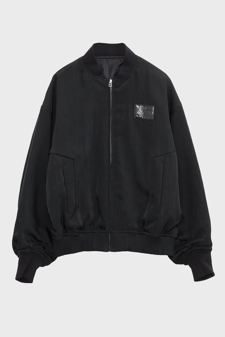 【スタニングルアー/STUNNING LURE】のrナイロンツイルMA-1 インテリア・キッズ・メンズ・レディースファッション・服の通販 founy(ファニー) 　ファッション　Fashion　レディースファッション　Fashion for Women　アウター　Coat / Outerwear Collection　レディースジャケット・軽アウター　Jackets　ブルゾンジャケット・スポーティアウター　Blouson Jackets　MA-1ジャケット　MA-1 Bomber Jackets / Flight Jackets　ジャケット　Jacket, Outerwear　デニム　Denim, Jeans Material　フェミニン　Feminine, Girly　フォルム　Silhouette, Form　ブルゾン　Blouson, Bomber Jacket　定番　Standard, Basic Item　ブラック|ID: prp329100004271115 ipo3291000000032919084