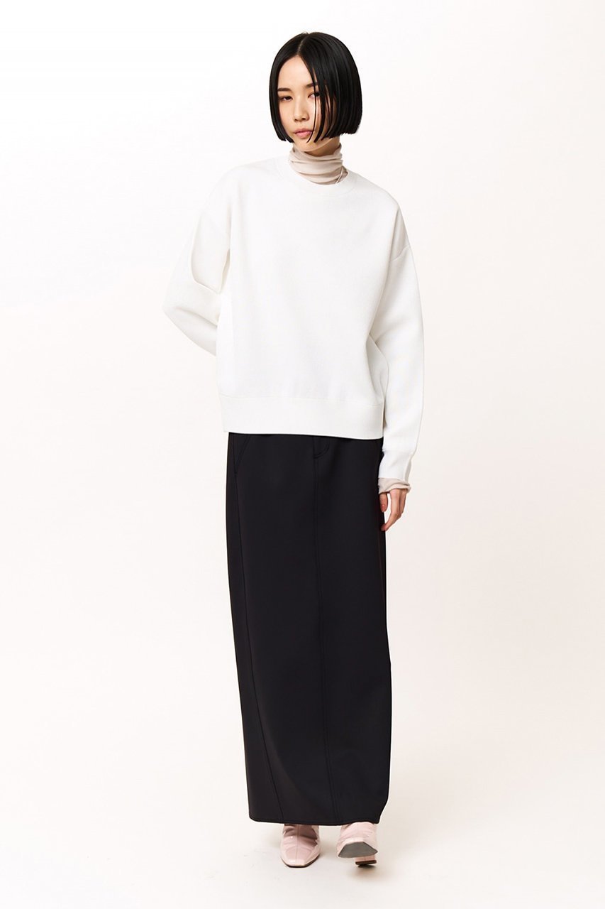 【スタニングルアー/STUNNING LURE】のrメタルライクヤーンプルオーバー 人気、トレンドファッション・服の通販 founy(ファニー) 　ファッション　Fashion　レディースファッション　Fashion for Women　トップス・カットソー　Cut & Sew Tops　シャツ・ブラウス・オフィスカジュアル　Elegant Blouses & Button-Ups　カジュアルプルオーバー・ニットトップス　Pullovers & Knit Tops / Casual Pullovers　スリーブ　Sleeve, Long Sleeve / Short Sleeve　フォルム　Silhouette, Form　メタリック　Metallic, Shiny Finish　メタル　Metal, Metal Parts　ロング　Long, Long-Length　other-4|ID: prp329100004271119 ipo3291000000035640587