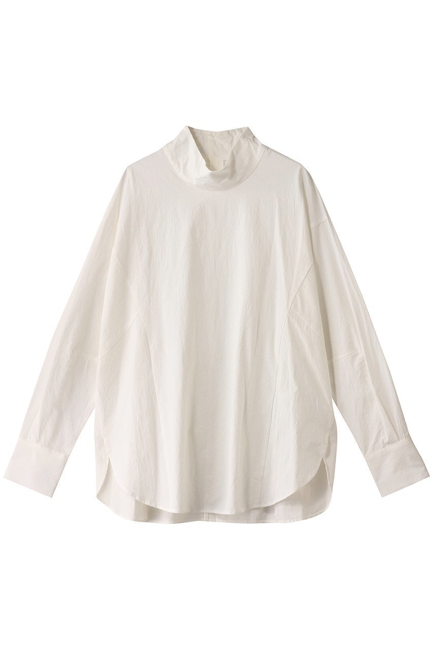 【スタニングルアー/STUNNING LURE】のrスタンドネックシャツ 人気、トレンドファッション・服の通販 founy(ファニー) 　ファッション　Fashion　レディースファッション　Fashion for Women　トップス・カットソー　Cut & Sew Tops　シャツ・ブラウス・オフィスカジュアル　Elegant Blouses & Button-Ups　スリーブ　Sleeve, Long Sleeve / Short Sleeve　ハイネック　High Neck, Mock Neck　ロング　Long, Long-Length　 other-1|ID: prp329100004271120 ipo3291000000032860097