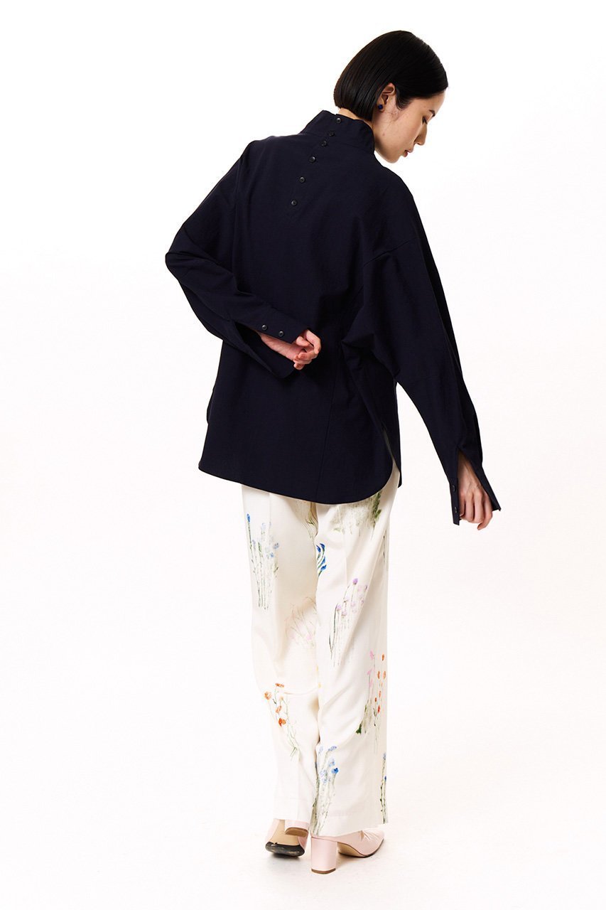 【スタニングルアー/STUNNING LURE】のrスタンドネックシャツ 人気、トレンドファッション・服の通販 founy(ファニー) 　ファッション　Fashion　レディースファッション　Fashion for Women　トップス・カットソー　Cut & Sew Tops　シャツ・ブラウス・オフィスカジュアル　Elegant Blouses & Button-Ups　スリーブ　Sleeve, Long Sleeve / Short Sleeve　ハイネック　High Neck, Mock Neck　ロング　Long, Long-Length　other-8|ID: prp329100004271120 ipo3291000000032860150