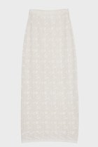 【スタニングルアー/STUNNING LURE】のIラインスカート 人気、トレンドファッション・服の通販 founy(ファニー) ファッション Fashion レディースファッション Fashion for Women スカート Skirts ロングスカート Long Skirts / Maxi & Midi Skirts ジャカード／ジャガード Jacquard, Woven Pattern ストレート Straight, Straight Cut ロング Long, Long-Length 再入荷 Restock / Back in Stock thumbnail オフホワイト|ID: prp329100004271123 ipo3291000000032703207