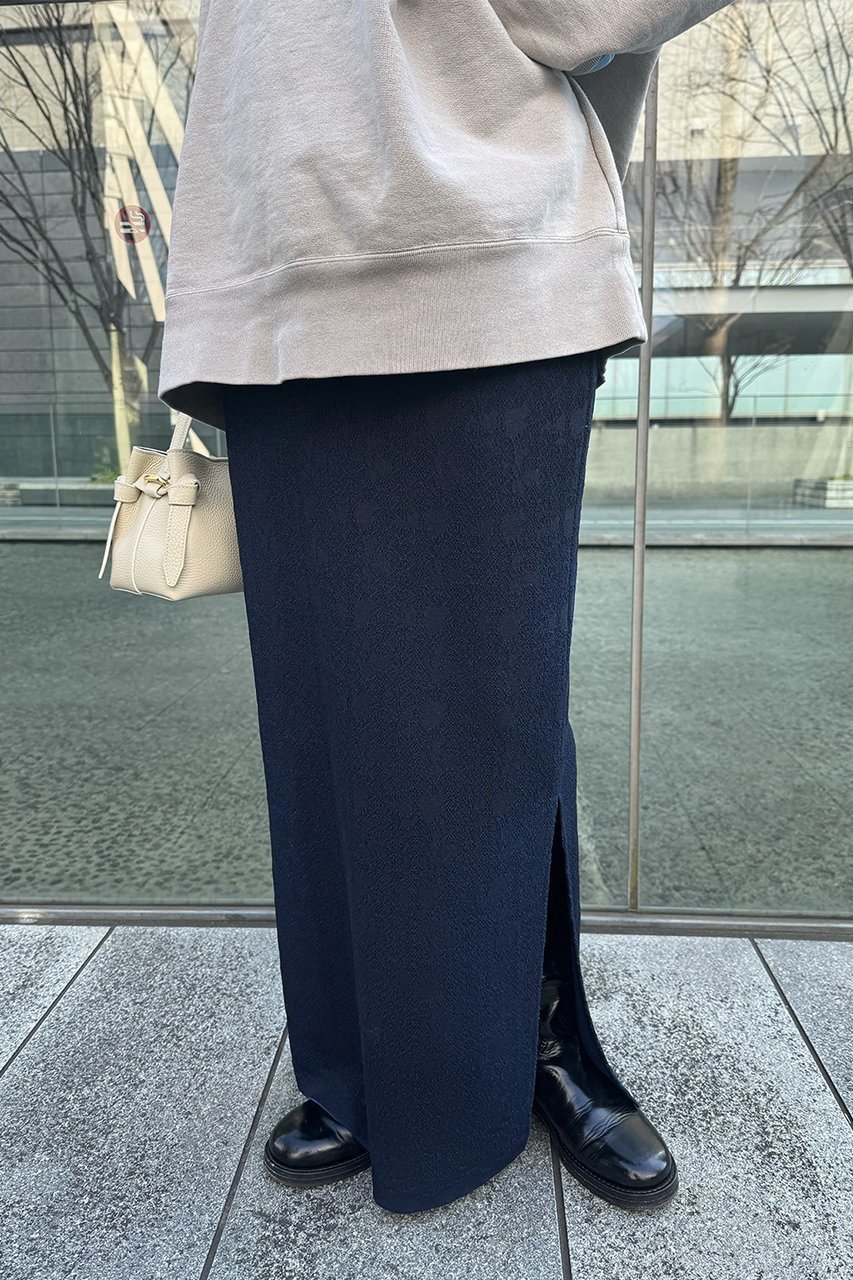 【スタニングルアー/STUNNING LURE】のIラインスカート 人気、トレンドファッション・服の通販 founy(ファニー) 　ファッション　Fashion　レディースファッション　Fashion for Women　スカート　Skirts　ロングスカート　Long Skirts / Maxi & Midi Skirts　ジャカード／ジャガード　Jacquard, Woven Pattern　ストレート　Straight, Straight Cut　ロング　Long, Long-Length　再入荷　Restock / Back in Stock　other-5|ID: prp329100004271123 ipo3291000000032703212