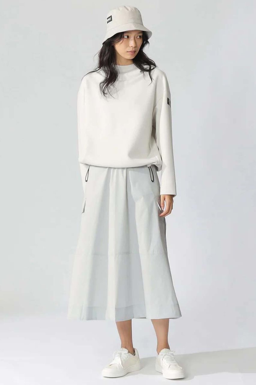 【エコアルフ/ECOALF】のKANO カーゴスカート / KANO SKIRT WOMAN インテリア・キッズ・メンズ・レディースファッション・服の通販 founy(ファウニー) 　ファッション　Fashion　レディースファッション　Fashion for Women　スカート　Skirts　ロングスカート　Long Skirts / Maxi & Midi Skirts　シンプル　Simple, Minimal　スタイリッシュ　Stylish, Fashionable　スリット　Slit, Slit Detail　リラックス　Relax, Relaxed Fit　ロング　Long, Long-Length　オフホワイト|ID: prp329100004277861 ipo3291000000036752418