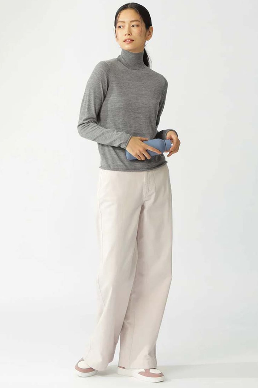 【エコアルフ/ECOALF】のFAYA ライトウール ニット / FAYA KNIT WOMAN 人気、トレンドファッション・服の通販 founy(ファニー) 　ファッション　Fashion　レディースファッション　Fashion for Women　トップス・カットソー　Cut & Sew Tops　ニット　Knit Tops & Sweaters　カジュアルプルオーバー・ニットトップス　Pullovers & Knit Tops / Casual Pullovers　なめらか　Smooth, Silky Texture　シンプル　Simple, Minimal　スタイリッシュ　Stylish, Fashionable　ハイネック　High Neck, Mock Neck　 other-1|ID: prp329100004277862 ipo3291000000032961825
