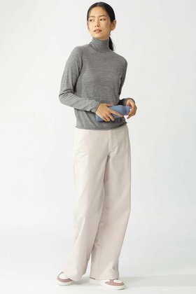【エコアルフ/ECOALF】 FAYA ライトウール ニット / FAYA KNIT WOMAN人気、トレンドファッション・服の通販 founy(ファニー) ファッション Fashion レディースファッション Fashion for Women トップス・カットソー Cut & Sew Tops ニット Knit Tops & Sweaters カジュアルプルオーバー・ニットトップス Pullovers & Knit Tops / Casual Pullovers なめらか Smooth, Silky Texture シンプル Simple, Minimal スタイリッシュ Stylish, Fashionable ハイネック High Neck, Mock Neck |ID:prp329100004277862
