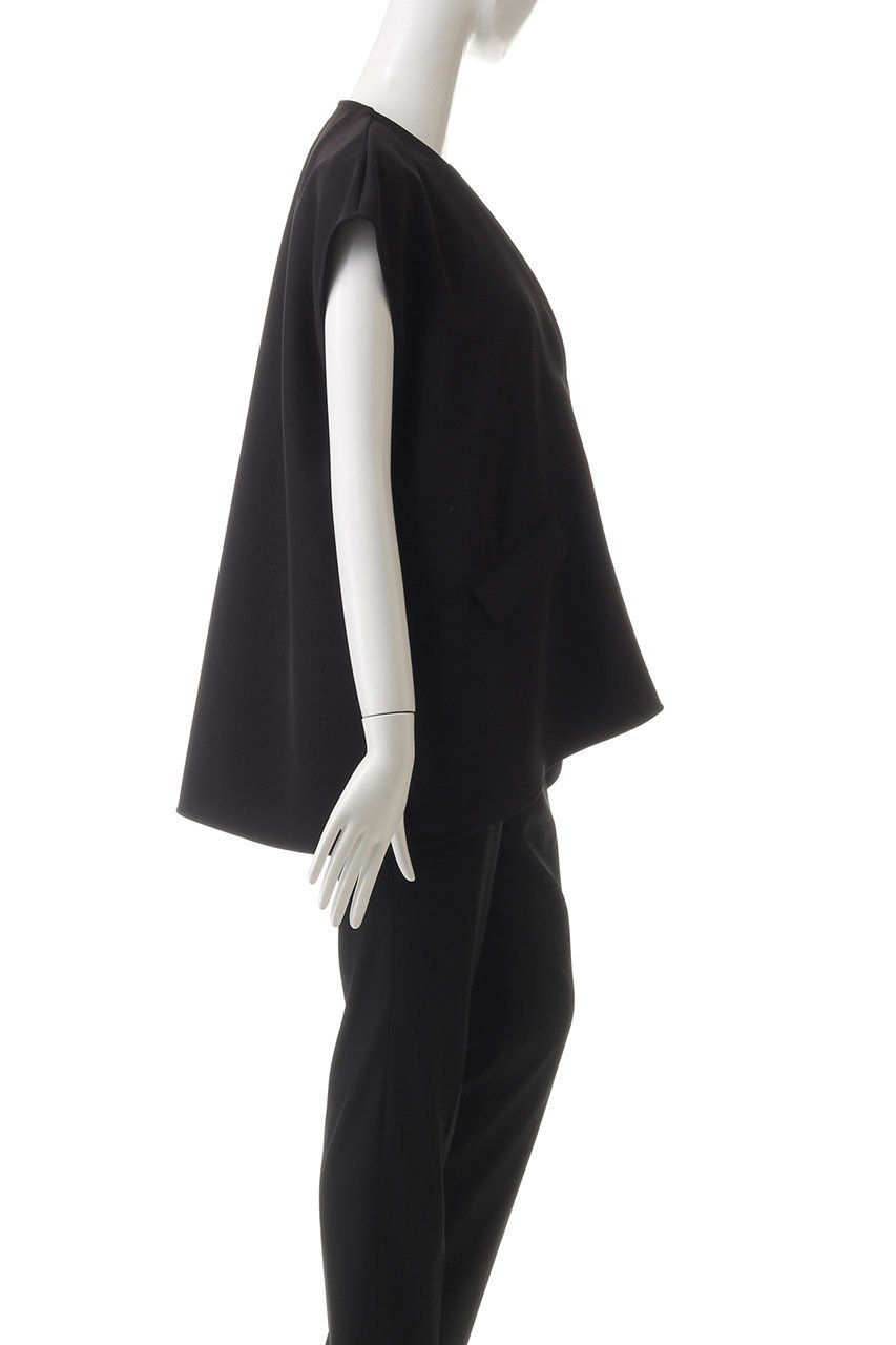 【ミディウミソリッド/MIDIUMISOLID】のv neck n/slv PO プルオーバー 人気、トレンドファッション・服の通販 founy(ファニー) 　ファッション　Fashion　レディースファッション　Fashion for Women　トップス・カットソー　Cut & Sew Tops　キャミソール&ノースリーブ　Camisoles & Sleeveless Tops　シャツ・ブラウス・オフィスカジュアル　Elegant Blouses & Button-Ups　カジュアルプルオーバー・ニットトップス　Pullovers & Knit Tops / Casual Pullovers　インナー　Innerwear　ノースリーブ　Sleeveless, No-Sleeve　ボトム　Bottoms, Lower Wear　ワイド　Wide, Wide Fit　エレガント 上品　Elegant　other-3|ID: prp329100004277869 ipo3291000000032885376