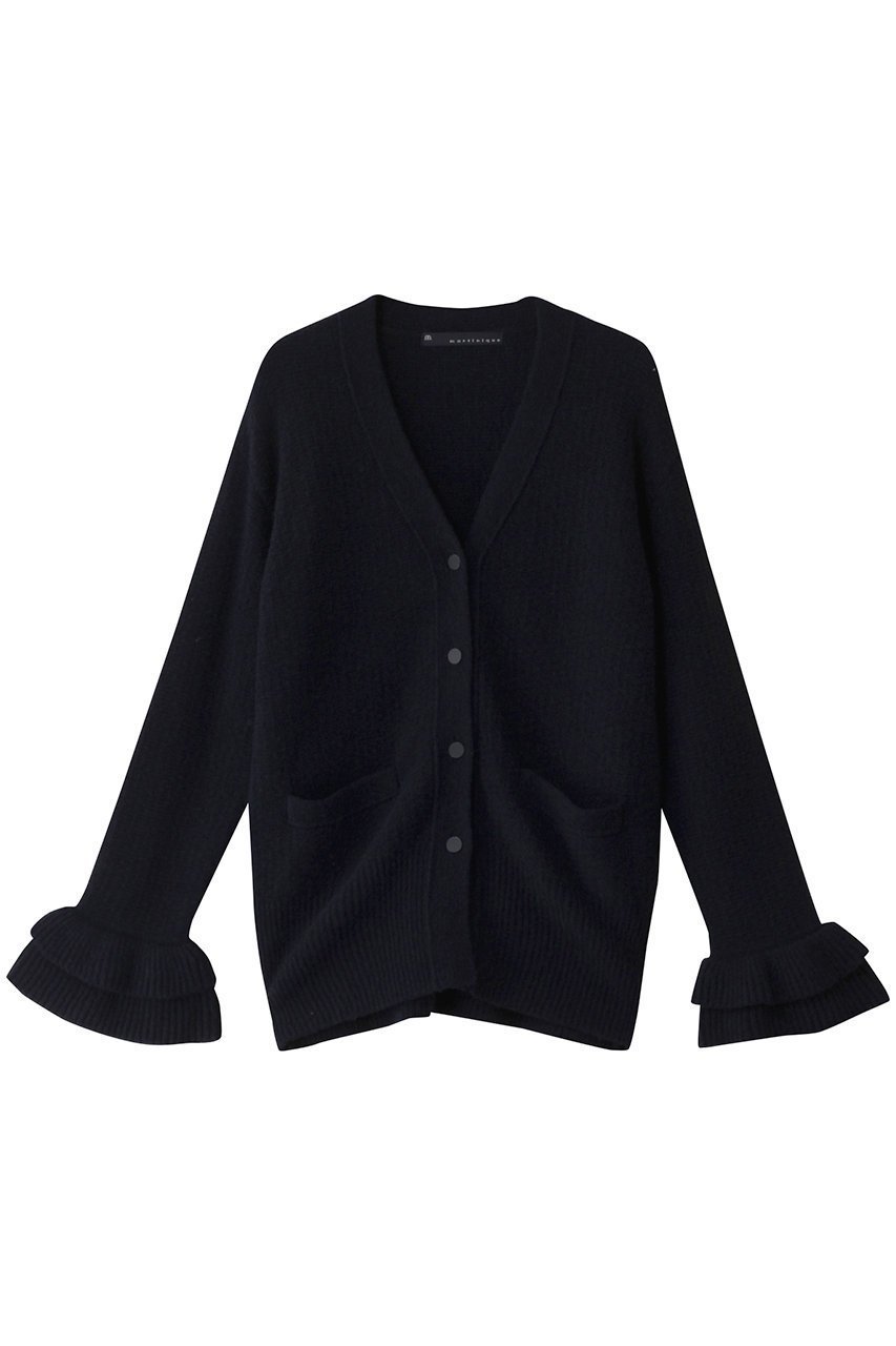 【マルティニーク/martinique】のウールブークレーカーディガン インテリア・キッズ・メンズ・レディースファッション・服の通販 founy(ファニー) 　ファッション　Fashion　レディースファッション　Fashion for Women　トップス・カットソー　Cut & Sew Tops　ニット　Knit Tops & Sweaters　カーディガン・羽織り　Layered Style Cardigans　カーディガン　Cardigan, Knitwear　エレガント 上品　Elegant　再入荷　Restock / Back in Stock　ネイビー|ID: prp329100004277871 ipo3291000000035372047