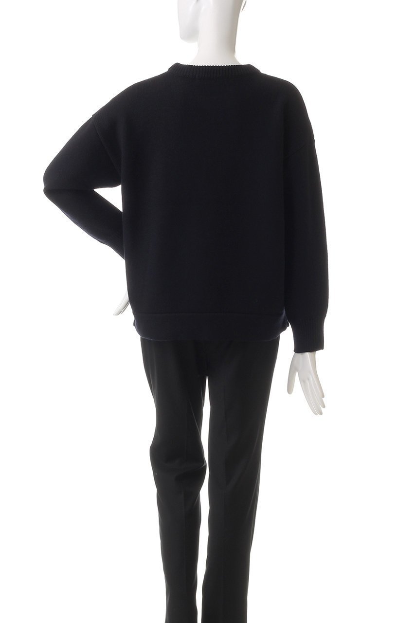 【マルティニーク/martinique】のローゲージウーステッドプルオーバー 人気、トレンドファッション・服の通販 founy(ファニー) 　ファッション　Fashion　レディースファッション　Fashion for Women　トップス・カットソー　Cut & Sew Tops　ニット　Knit Tops & Sweaters　カジュアルプルオーバー・ニットトップス　Pullovers & Knit Tops / Casual Pullovers　シンプル　Simple, Minimal　ベーシック　Basic, Essential　ボトム　Bottoms, Lower Wear　other-4|ID: prp329100004277872 ipo3291000000035599597