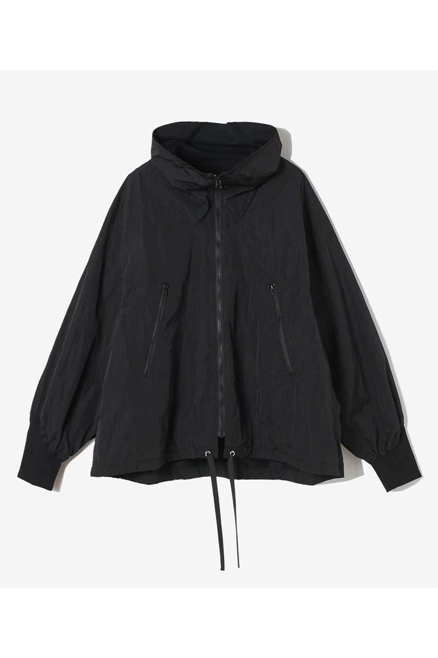 【サードマガジン/THIRD MAGAZINE】の【別注】KATHARINE HAMNETT×THIRD MAGAZINE/ HIGHNECK ZIP JACKET インテリア・キッズ・メンズ・レディースファッション・服の通販 founy(ファニー) 　ファッション　Fashion　レディースファッション　Fashion for Women　アウター　Coat / Outerwear Collection　レディースジャケット・軽アウター　Jackets　オーガニック　Organic Cotton　コレクション　Collection, Seasonal Line　ジャケット　Jacket, Outerwear　スペシャル　Special, Limited Edition　トレンド　Trend, Trending Now　ハイネック　High Neck, Mock Neck　パターン　Pattern, Design Print　ビンテージ　Vintage, Retro Style　フェイス　Face, Facial Design　別注　Limited Edition, Custom Order　メッシュ　Mesh, Net Fabric　ワッシャー　Washer, Crinkled Finish　ブラック|ID: prp329100004277873 ipo3291000000035490361