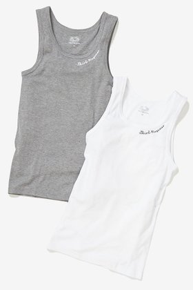 【サードマガジン/THIRD MAGAZINE】の【別注】THIRD MAGAZINE×FRUIT OF THE LOOM/ロゴパックタンクトップ 人気、トレンドファッション・服の通販 founy(ファニー) ファッション Fashion レディースファッション Fashion for Women トップス・カットソー Cut & Sew Tops キャミソール&ノースリーブ Camisoles & Sleeveless Tops シャツ・ブラウス・オフィスカジュアル Elegant Blouses & Button-Ups ロングTシャツ・Tシャツ Longline T-Shirts & Tees カットソー・ベーシックTシャツ Cut-and-Sewn Tops / Stretch Tees & Basics 2025年 2025 2025春夏・S/S Spring/Summer 2025 SS25 おすすめ Recommended / Our Picks アンダー Underwear Essentials インナー Innerwear キャミソール Camisole, Spaghetti Strap Top シンプル Simple, Minimal ストレッチ Stretch, Stretchy Fabric タンク Tank Top, Sleeveless Top チェーン Chain, Chain Strap エレガント 上品 Elegant 人気 Popular, Best Seller 再入荷 Restock / Back in Stock 別注 Limited Edition, Custom Order |ID:prp329100004277874