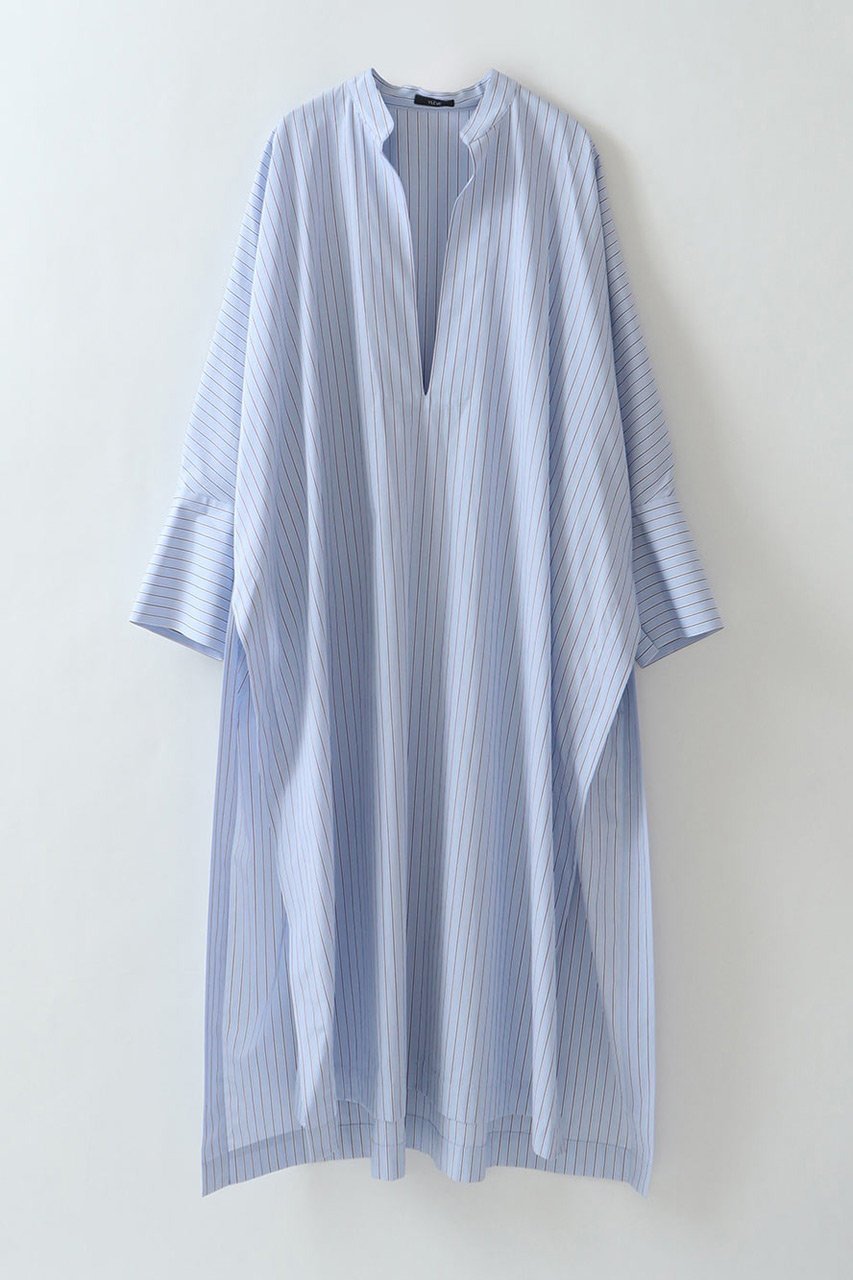 【ハー/HER.】の【12/12 12:00販売開始】【YLEVE】別注LONG KAFTAN SH シャツ インテリア・キッズ・メンズ・レディースファッション・服の通販 founy(ファニー) 　ファッション　Fashion　レディースファッション　WOMEN　トップス・カットソー　Tops/Tshirt　シャツ/ブラウス　Shirts/Blouses　スペシャル　Special　スリット　Slit　スリーブ　Sleeve　ロング　Long　ロールアップ　Roll Up　別注　Special Order　NEW・新作・新着・新入荷　New Arrivals　ブルー|ID: prp329100004283054 ipo3291000000029737473