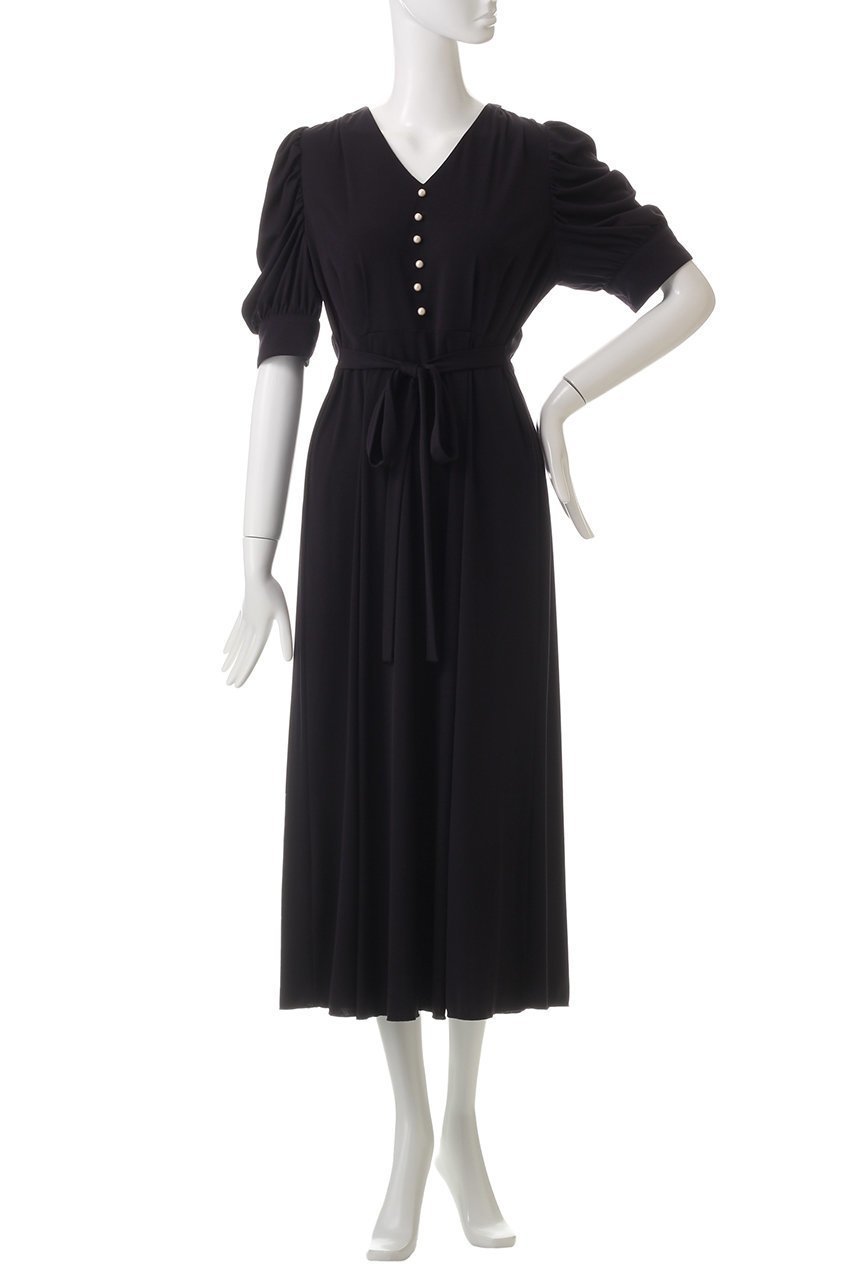 【コルコバード/CORCOVADO】のセミフレアスムースドレス 人気、トレンドファッション・服の通販 founy(ファニー) 　ファッション　Fashion　レディースファッション　WOMEN　ワンピース　Dress　ドレス　Party Dresses　チュニック　Tunic　とろみ　Thickness　オケージョン　Occasion　スリーブ　Sleeve　チュニック　Tunic　ドレス　Dress　パール　Pearl　フェミニン　Feminine　ロング　Long　エレガント 上品　Elegant　春　Spring　other-2|ID: prp329100004286061 ipo3291000000031371689