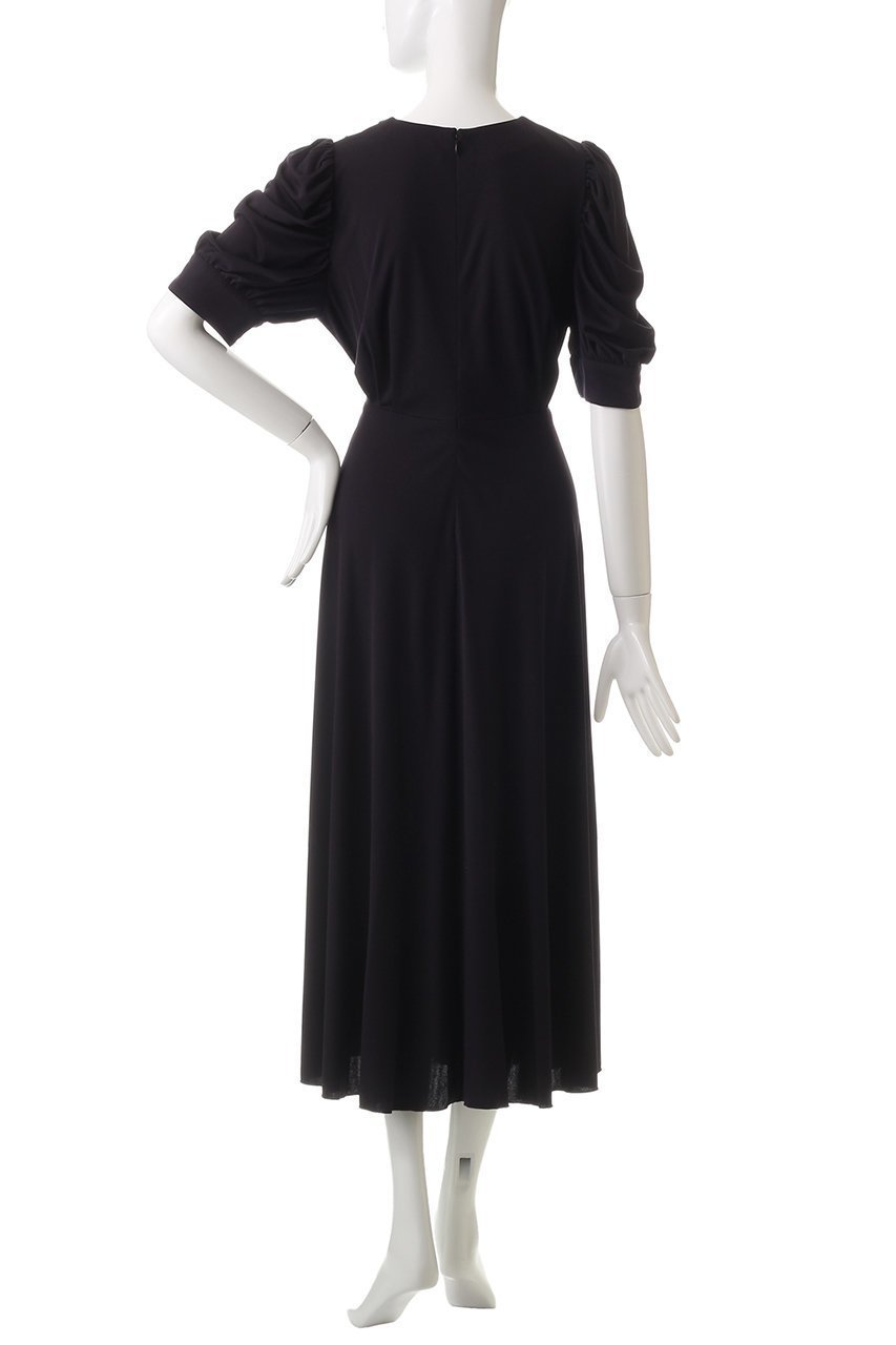【コルコバード/CORCOVADO】のセミフレアスムースドレス 人気、トレンドファッション・服の通販 founy(ファニー) 　ファッション　Fashion　レディースファッション　WOMEN　ワンピース　Dress　ドレス　Party Dresses　チュニック　Tunic　とろみ　Thickness　オケージョン　Occasion　スリーブ　Sleeve　チュニック　Tunic　ドレス　Dress　パール　Pearl　フェミニン　Feminine　ロング　Long　エレガント 上品　Elegant　春　Spring　other-4|ID: prp329100004286061 ipo3291000000031371693