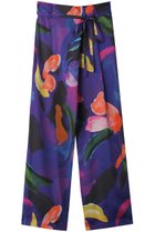 【ハウス オブ ロータス/HOUSE OF LOTUS】のアートフラワープリントパンツ ブルー|ID: prp329100004286067 ipo3291000000032901688