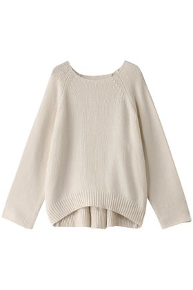 【ハウス オブ ロータス/HOUSE OF LOTUS】 ウールナイロンバックタックプルオーバー人気、トレンドファッション・服の通販 founy(ファニー) ファッション Fashion レディースファッション Fashion for Women トップス・カットソー Cut & Sew Tops ニット Knit Tops & Sweaters カジュアルプルオーバー・ニットトップス Pullovers & Knit Tops / Casual Pullovers おすすめ Recommended / Our Picks カットソー Cut and Sewn Top バランス Balance, Style Balance フロント Front, Front Design ボトム Bottoms, Lower Wear ワイド Wide, Wide Fit 新作・新入荷 New Arrivals / New In |ID:prp329100004286068
