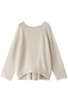 【ハウス オブ ロータス/HOUSE OF LOTUS】のウールナイロンバックタックプルオーバー 人気、トレンドファッション・服の通販 founy(ファニー) ファッション Fashion レディースファッション Fashion for Women トップス・カットソー Cut & Sew Tops ニット Knit Tops & Sweaters カジュアルプルオーバー・ニットトップス Pullovers & Knit Tops / Casual Pullovers おすすめ Recommended / Our Picks カットソー Cut and Sewn Top バランス Balance, Style Balance フロント Front, Front Design ボトム Bottoms, Lower Wear ワイド Wide, Wide Fit 新作・新入荷 New Arrivals / New In |ID:prp329100004286068