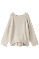 【ハウス オブ ロータス/HOUSE OF LOTUS】のウールナイロンバックタックプルオーバー 人気、トレンドファッション・服の通販 founy(ファニー) ファッション Fashion レディースファッション Fashion for Women トップス・カットソー Cut & Sew Tops ニット Knit Tops & Sweaters カジュアルプルオーバー・ニットトップス Pullovers & Knit Tops / Casual Pullovers おすすめ Recommended / Our Picks カットソー Cut and Sewn Top バランス Balance, Style Balance フロント Front, Front Design ボトム Bottoms, Lower Wear ワイド Wide, Wide Fit thumbnail オフホワイト|ID: prp329100004286068 ipo3291000000033841656