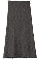 【ミズイロ インド/mizuiro ind】のslub yarn long SK スカート gray|ID: prp329100004286073 ipo3291000000035813763