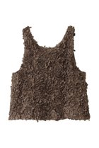 【ウィムガゼット/Whim Gazette】の【GEMINI】フラワーモチーフ2wayノースリーブブラウス ブラウン|ID: prp329100004286074 ipo3291000000035367167