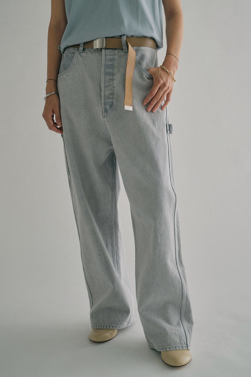 【ウィムガゼット/Whim Gazette】の【GEMINI】ペインターデニムパンツ 人気、トレンドファッション・服の通販 founy(ファニー) 　ファッション　Fashion　レディースファッション　Fashion for Women　パンツ　Pants & Trousers　デニムパンツ・ジーンズ・美脚デニム　Denim Jeans & Pants　ケミカル　Chemical, Chemical Wash　ストレート　Straight, Straight Cut　ストーン　Stone, Gem-Like　デニム　Denim, Jeans Material　other-7|ID: prp329100004286080 ipo3291000000035830710