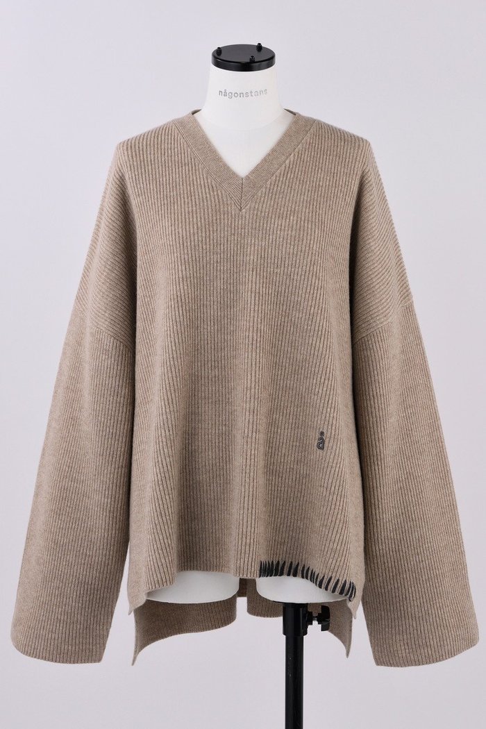 【ナゴンスタンス/nagonstans】のV BOX P.O/プルオーバー インテリア・キッズ・メンズ・レディースファッション・服の通販 founy(ファニー) https://founy.com/ ファッション Fashion レディースファッション WOMEN トップス・カットソー Tops/Tshirt ニット Knit Tops プルオーバー Pullover ベーシック Basic ボックス Box |ID: prp329100004286097 ipo3291000000029753018