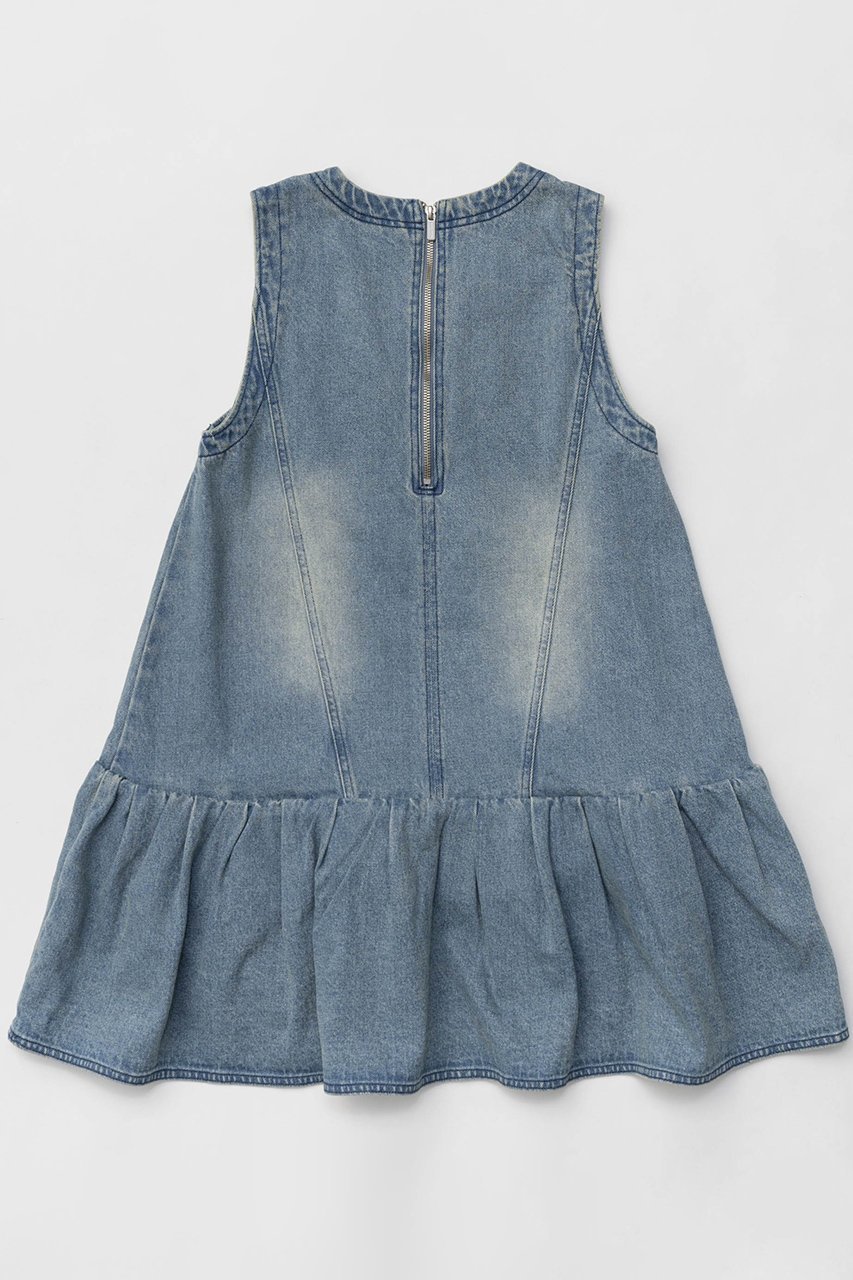 【メゾンスペシャル/MAISON SPECIAL】のDenim Mini Dress/デニムミニワンピース 人気、トレンドファッション・服の通販 founy(ファニー) 　ファッション　Fashion　レディースファッション　Fashion for Women　ワンピース　Dresses　フォーマル・パーティードレス・結婚式用ドレス　Elegant & Casual Dresses　チュニック　Tunic Tops & Dresses　インナー　Innerwear　キャミソール　Camisole, Spaghetti Strap Top　チュニック　Tunic, Long Top　デニム　Denim, Jeans Material　フレア　Flare, Flared　ボトム　Bottoms, Lower Wear　リボン　Ribbon, Bow　ロング　Long, Long-Length　other-6|ID: prp329100004290055 ipo3291000000032809282