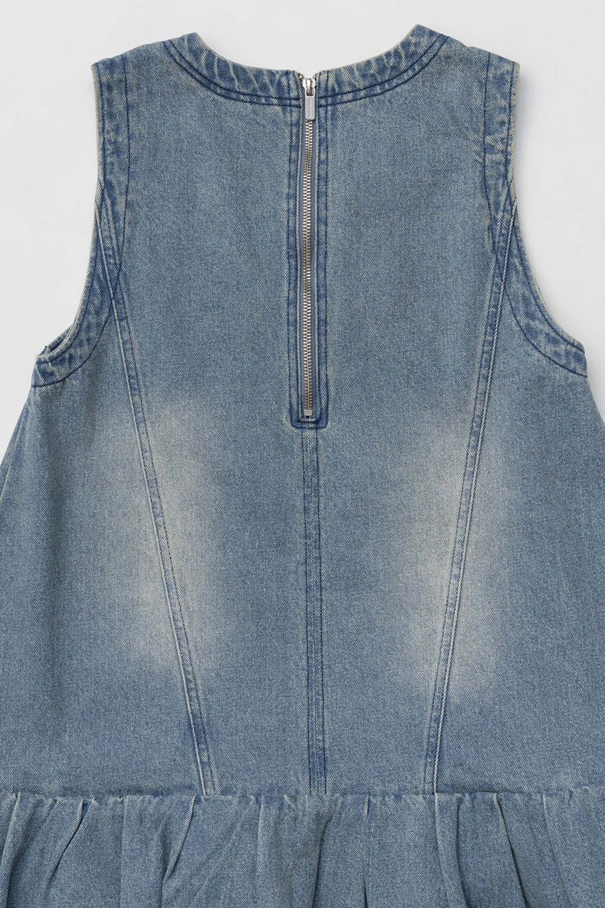 【メゾンスペシャル/MAISON SPECIAL】のDenim Mini Dress/デニムミニワンピース 人気、トレンドファッション・服の通販 founy(ファニー) 　ファッション　Fashion　レディースファッション　Fashion for Women　ワンピース　Dresses　フォーマル・パーティードレス・結婚式用ドレス　Elegant & Casual Dresses　チュニック　Tunic Tops & Dresses　インナー　Innerwear　キャミソール　Camisole, Spaghetti Strap Top　チュニック　Tunic, Long Top　デニム　Denim, Jeans Material　フレア　Flare, Flared　ボトム　Bottoms, Lower Wear　リボン　Ribbon, Bow　ロング　Long, Long-Length　other-7|ID: prp329100004290055 ipo3291000000035062165